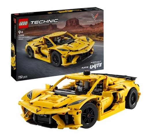 okładka LEGO(R) TECHNIC 42205 Chevrolet Corvette Stingray książka