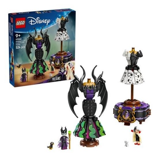okładka LEGO(R) DISNEY CLASSIC 43262 Suknie Diaboliny i Crue książka