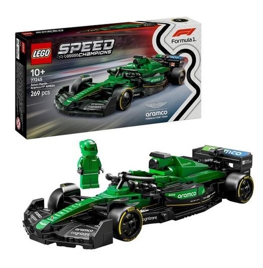 okładka LEGO(R) SPEED CHAMPIONS 77245 Bolid F1 Aston Martin książka