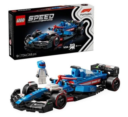 okładka LEGO(R) SPEED CHAMPIONS 77246 Bolid F1 Visa Cash książka