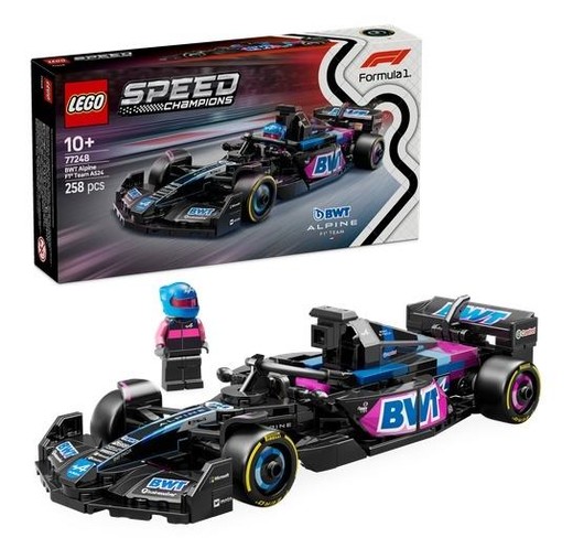 okładka LEGO(R) SPEED CHAMPIONS 77248 Bolid F1 BWT Alpine książka