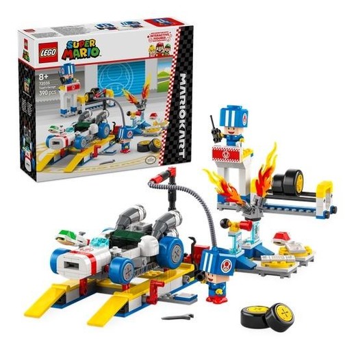 okładka LEGO(R) SUPER MARIO 72035 Toad i jego garaż książka