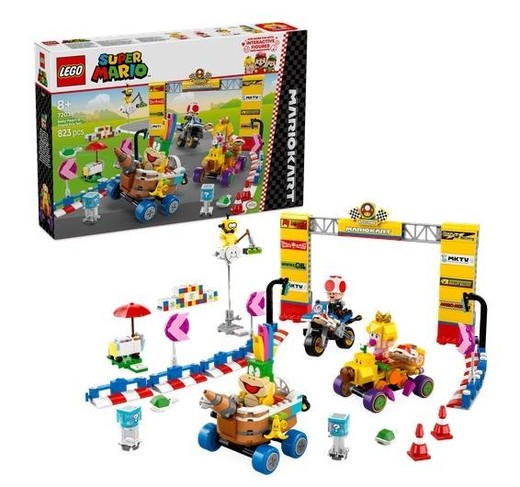okładka LEGO(R) SUPER MARIO 72036 Zestaw Baby Peach i Grand książka
