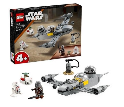 okładka LEGO(R) STAR WARS 75410 Myśliwiec N-1 Mando i Grogu książka