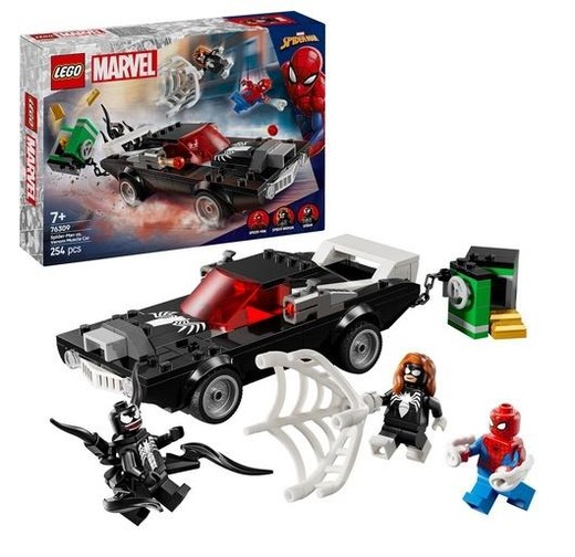 okładka LEGO(R) SUPER HEROES 76309 Spider-Man kontra muscle książka