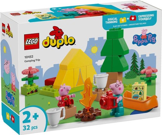 okładka LEGO(R) DUPLO 10452 Peppa Pig Wyprawa na biwak książka