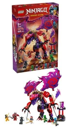okładka LEGO(R) NINJAGO 71832 Smok chaosu Kiełogrzmot książka
