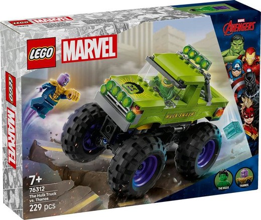 okładka LEGO(R) SUPER HEROES 76312 Monster truck Hulka... książka