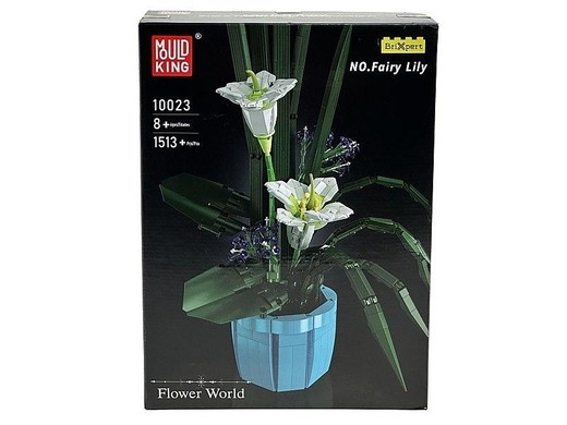 okładka Klocki - orchidea w doniczce książka