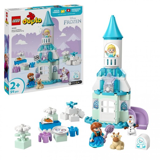 okładka LEGO(R) DUPLO 10455 Przyjęcie w lodowym zamku Anny książka
