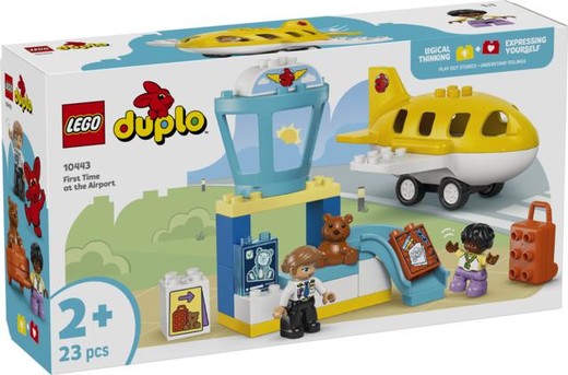 okładka LEGO(R) DUPLO 10443 Pierwszy raz na lotnisku książka