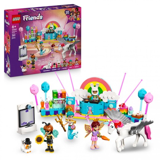 okładka LEGO(R) FRIENDS 42661 Bal przebierańców z jednorożc książka