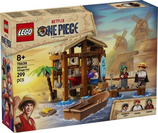 okładka LEGO(R) ONE PIECE 75636 Chatka w wiosce Fuusha V29 książka