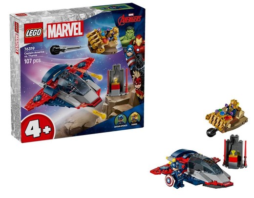okładka LEGO(R) SUPER HEROES 76319 Kapitan Ameryka kontra... książka