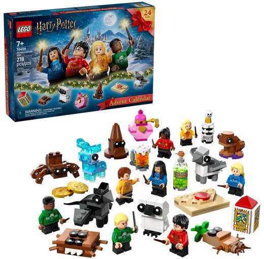 okładka LEGO(R) HARRY POTTER 76456 Kalendarz adwentowy 2025 książka