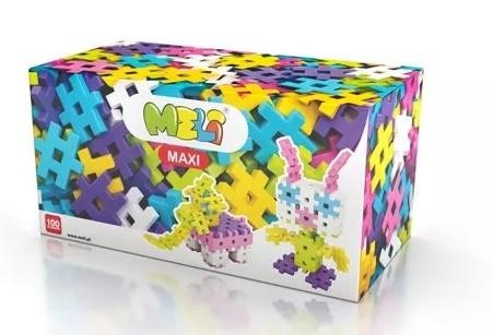 okładka Klocki Meli Maxi Pink 100szt książka