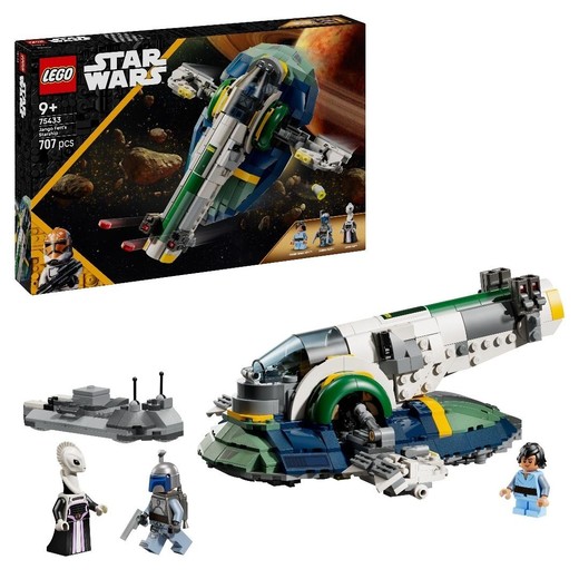 okładka LEGO(R) STAR WARS 75433 Statek kosmiczny Jango Fetta książka