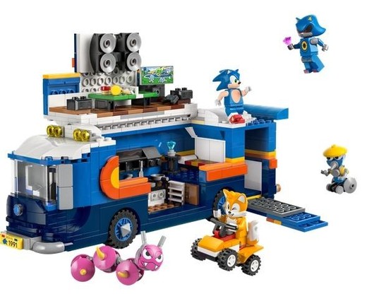 okładka LEGO(R) SONIC 77006 Sonic i pojazd do zadań specjal książka