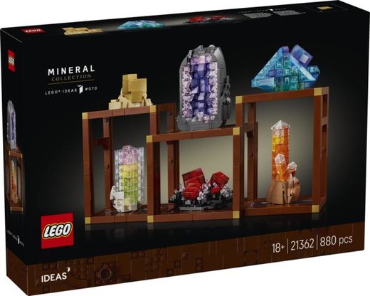 okładka LEGO(R) IDEAS 21362 Kolekcja minerałów V29 książka