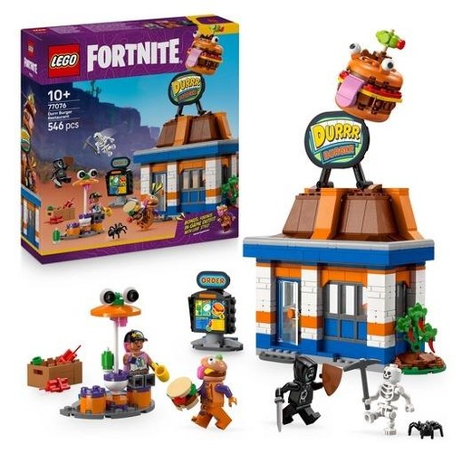 okładka LEGO(R) FORTNITE 77076 Restauracja Durrr Burgerownia książka