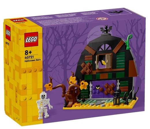 okładka LEGO(R) ICONIC 40721 Halloweenowa stodoła książka