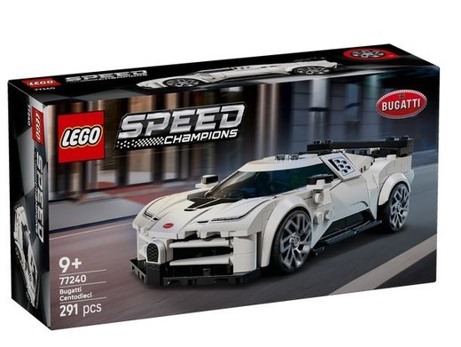 okładka LEGO(R) SPEED CHAMPIONS 77240 Hipersamochód Bugatti książka