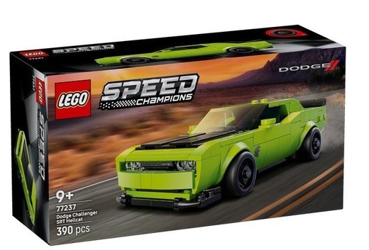 okładka LEGO(R) SPEED CHAMPIONS 77237 Dodge Challenger SRT książka