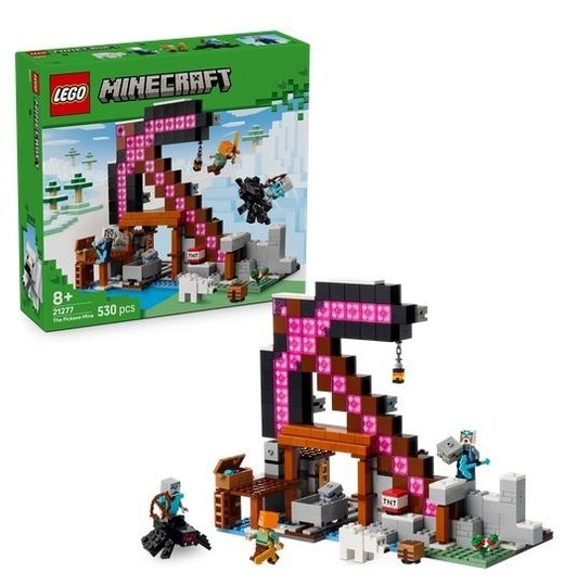 okładka LEGO(R) MINECRAFT 21277 Kilofowa kopalnia książka