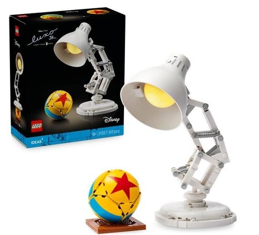 okładka LEGO(R) IDEAS 21357 Disney Pixar Luxo Jr. książka