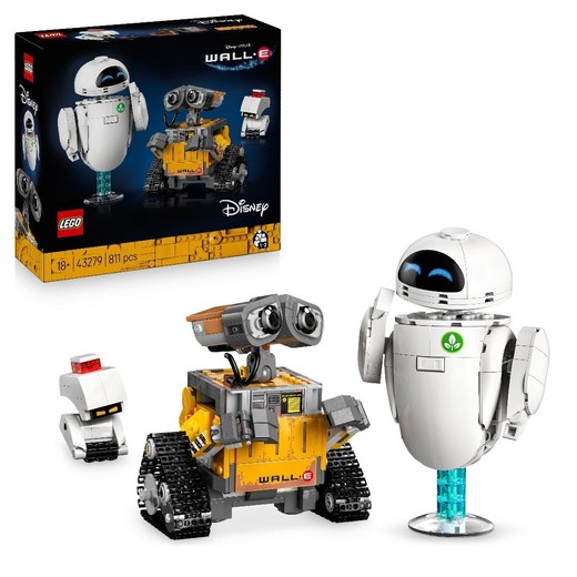 okładka LEGO(R) DISNEY PIXAR 43279 Wall-e i Ewa książka