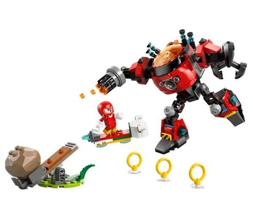 okładka LEGO(R) SONIC 77005 Knuckles kontra dr. Eggman książka