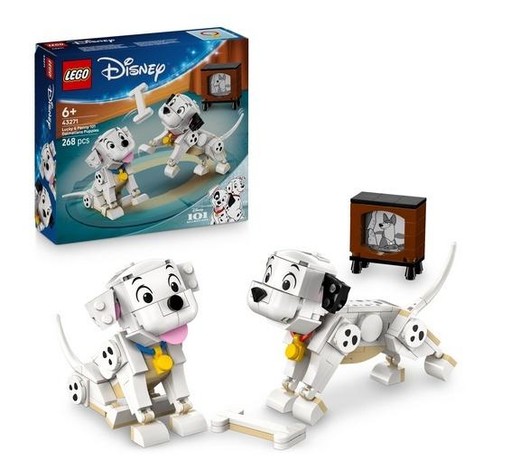 okładka LEGO(R) DISNEY CLASSIC 43271 101 dalmatyńczyków książka