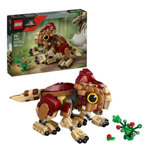okładka LEGO(R) JURASSIC WORLD 76970 Mały dinozaur dolores książka