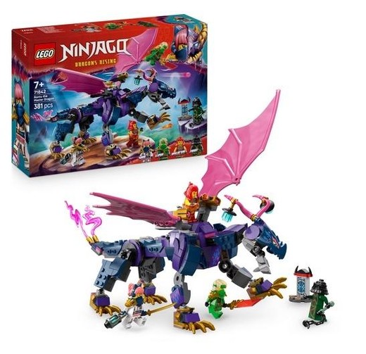 okładka LEGO(R) NINJAGO 71842 Smoczy mistrz Rontu książka