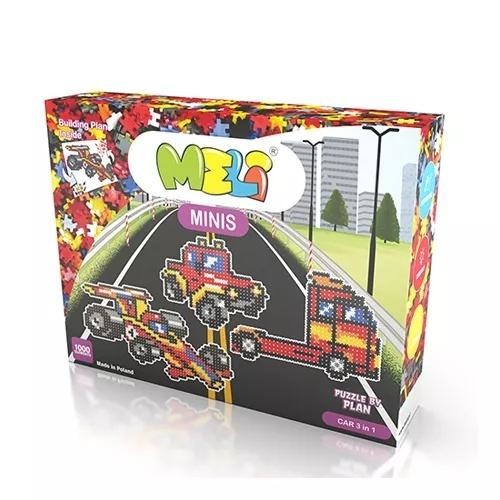 okładka Klocki Meli Minis Car 3w1 książka