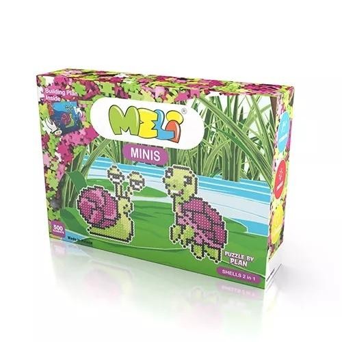 okładka Klocki Meli Minis Shells 2w1 książka
