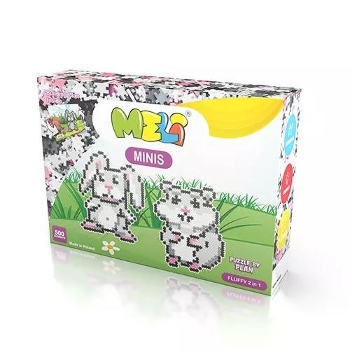 okładka Klocki Meli Minis Fluffy 2w1 książka