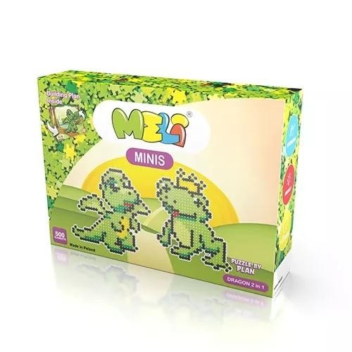 okładka Klocki Meli Minis Dragon 2w1 książka