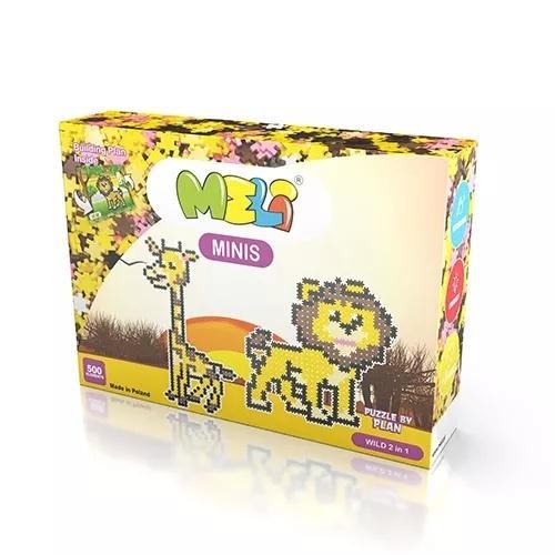 okładka Klocki Meli Minis Wild 2w1 książka