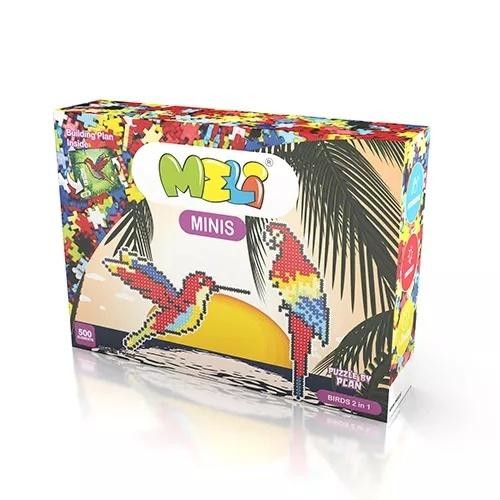 okładka Klocki Meli Minis Birds 2w1 książka