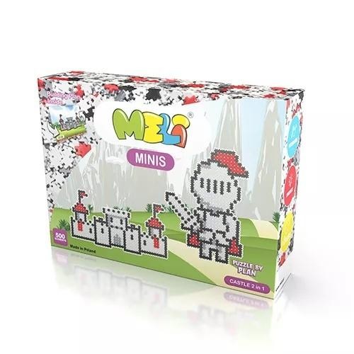 okładka Klocki Meli Minis Castle 2w1 książka