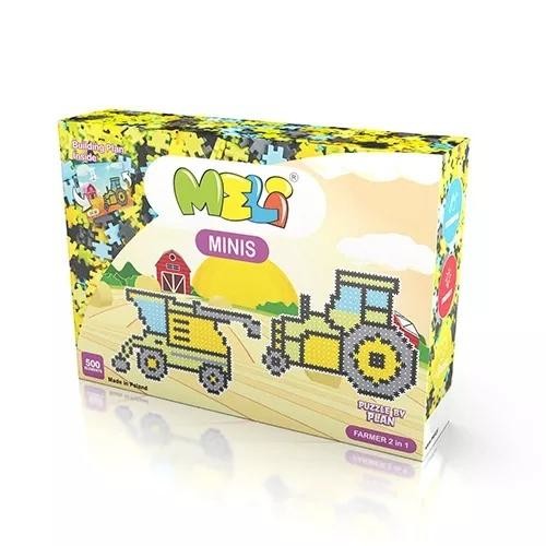 okładka Klocki Meli Minis Farmer 2w1 książka