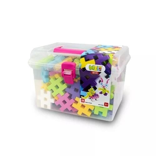 okładka Klocki Meli Maxi Pink Travel Box 110szt książka