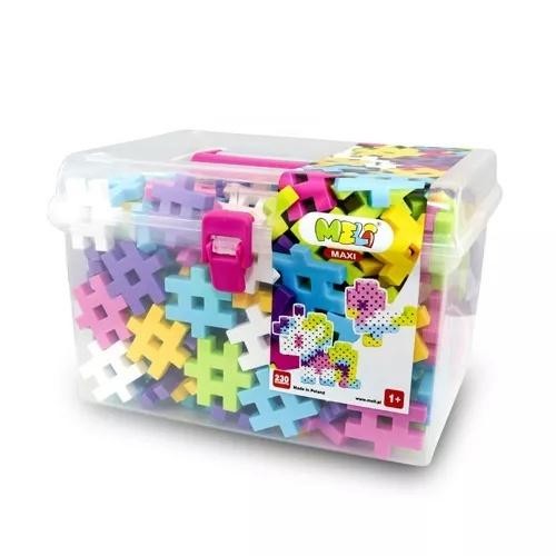okładka Klocki Meli Maxi Pink Travel Box 230szt książka