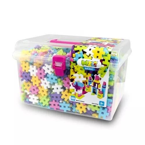 okładka Klocki Meli Basic Pink Travel Box 1000szt książka