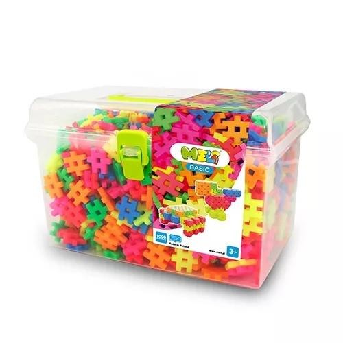 okładka Klocki Meli Basic Neon Travel Box 1000szt książka
