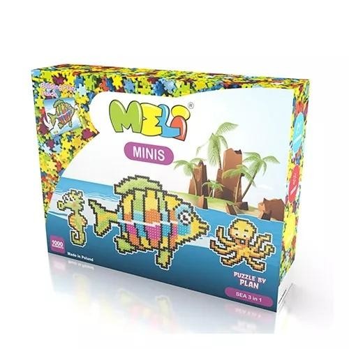 okładka Klocki Meli Minis Sea 3w1 książka