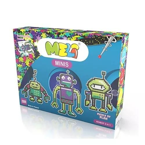 okładka Klocki Meli Minis Robot 3w1 książka