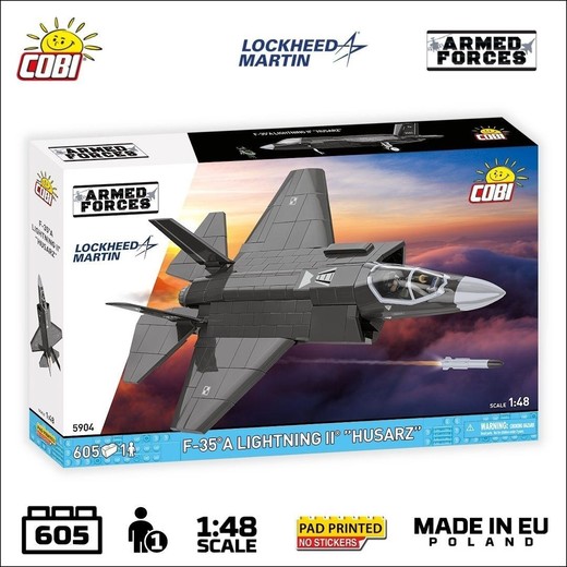 okładka Armed Forces F-35A Lightning II "Husarz" książka