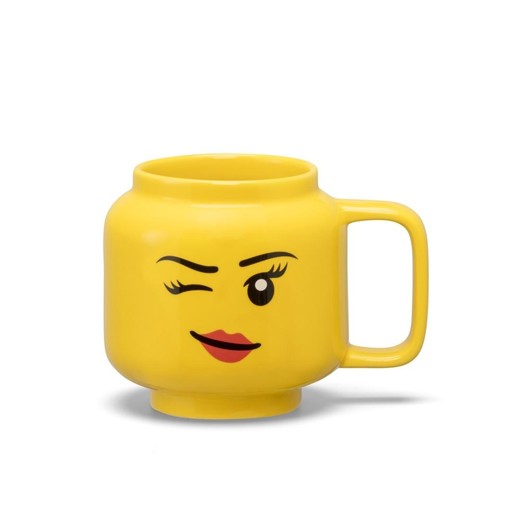okładka LEGO(R) kubek ceramiczny Iconic Winking Girl mały książka
